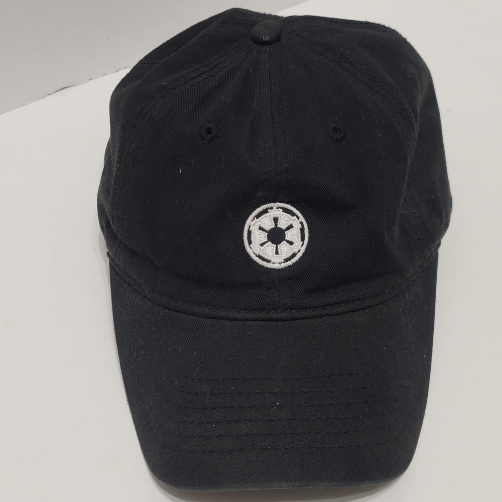 Star Wars Empire black baseball hat Imperial Galactic embroidered Emblem OSFM